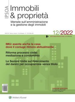 Immobili & proprieta – Dicembre 2022