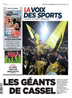 La Voix des Sports – 16 janvier 2023