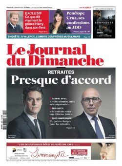 Le Journal du Dimanche – 08 janvier 2023