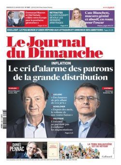 Le Journal du Dimanche – 22 janvier 2023