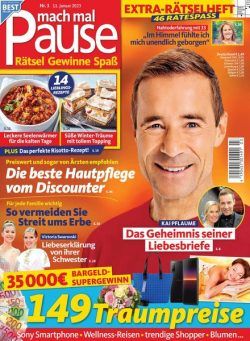 Mach mal Pause – 11 Januar 2023