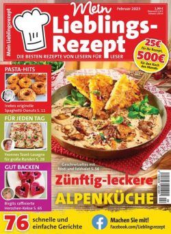 Mein Lieblingsrezept – 04 Januar 2023