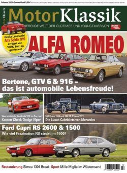 Motor Klassik – Januar 2023