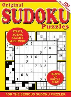 Original Sudoku – 31 December 2022