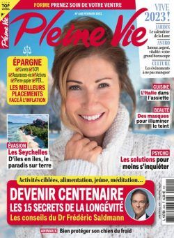 Pleine Vie – janvier 2023