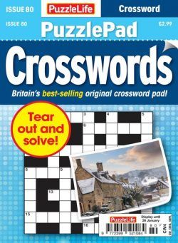 PuzzleLife PuzzlePad Crosswords – 29 December 2022