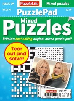 PuzzleLife PuzzlePad Puzzles – 29 December 2022