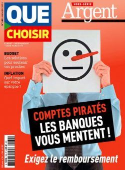 Que Choisir Argent – Janvier 2023