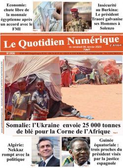 Quotidien Numerique d’Afrique – 06 janvier 2023