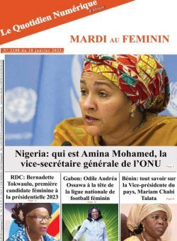 Quotidien Numerique d’Afrique – 10 janvier 2023