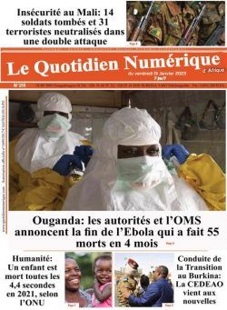 Quotidien Numerique d’Afrique – 13 janvier 2023