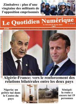 Quotidien Numerique d’Afrique – 18 janvier 2023