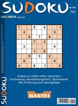 Sudoku Logisch Spezial – Nr 102 2023