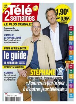 Tele 2 Semaines – 28 Janvier 2023