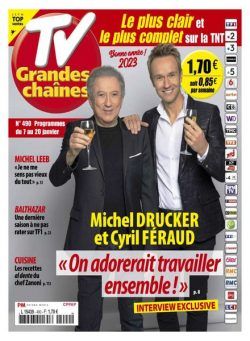 TV Grandes chaines – 7 Janvier 2023