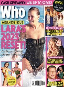 Who – January 09 2023