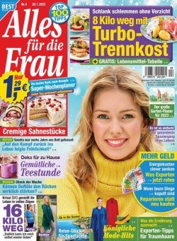 Alles fur die Frau – 20 Januar 2023