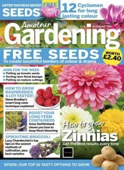 Amateur Gardening – 18 February 2023