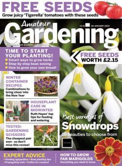 Amateur Gardening – 28 January 2023