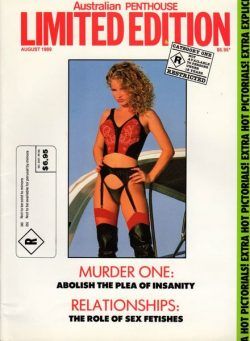 Australian Penthouse – August 1989 Limited Edition