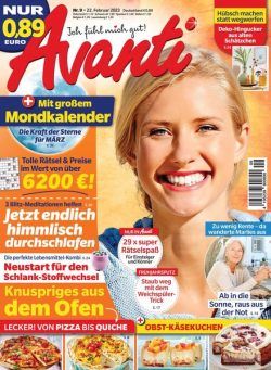 Avanti – 22 Februar 2023