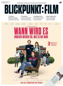 Blickpunkt Film – 13 Februar 2023