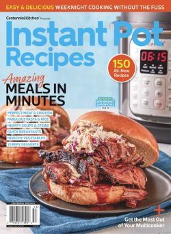 Centennial Kitchen Presents Instant Pot Recipes – January 2023