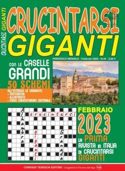 Crucintarsi Giganti – 10 febbraio 2023