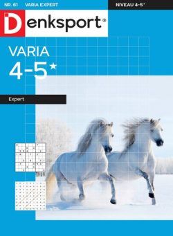 Denksport Varia expert 4-5 – 02 februari 2023