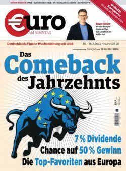 Euro am Sonntag – 10 Februar 2023