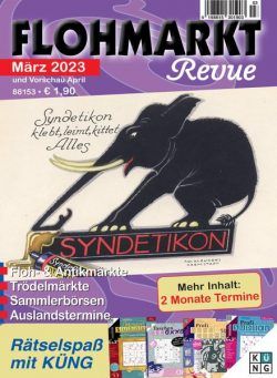 Flohmarkt Revue – Marz 2023