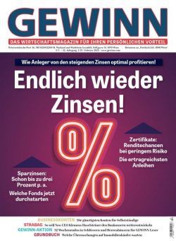 Gewinn – Februar 2023