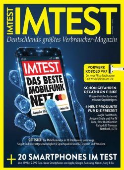 Imtest – Das Verbraucher Magazin – Nr 11 2022