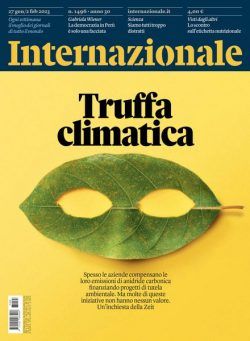 Internazionale – 27 Gennaio 2023