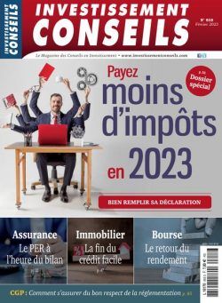 Investissement Conseils – Fevrier 2023