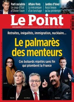 Le Point – 26 janvier 2023