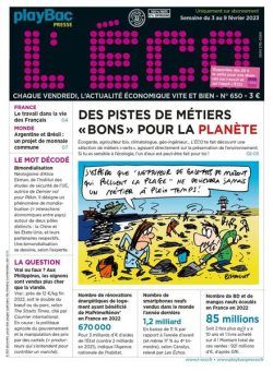 L’ECO – 03 fevrier 2023