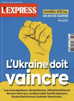 L’Express – 16 fevrier 2023