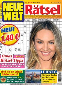 Neue Welt Ratsel – 15 Februar 2023