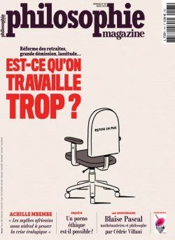 Philosophie Magazine France – Mars 2023