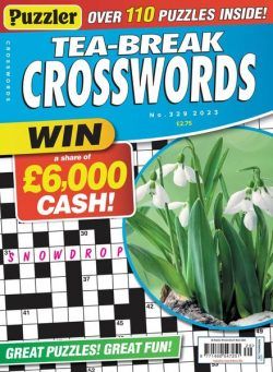 Puzzler Tea-Break Crosswords – February 2023