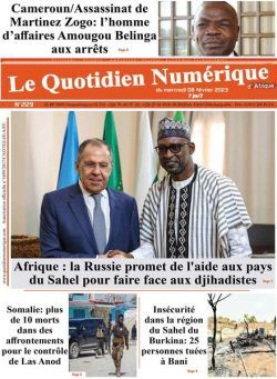 Quotidien Numerique d’Afrique – 08 fevrier 2023