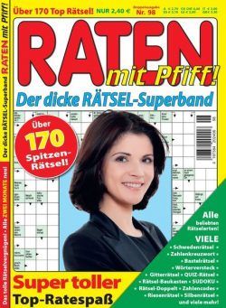 Raten mit Pfiff! – 17 Februar 2023