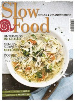 Slow Food Magazin – Februar 2023