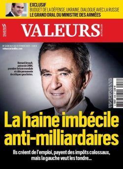 Valeurs actuelles – 09 fevrier 2023