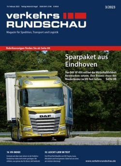 VerkehrsRundschau – 03 Februar 2023