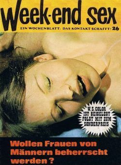 Week-end Sex – N 26 2 Jahrgang 1971