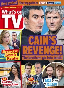 What’s on TV – 11 February 2023