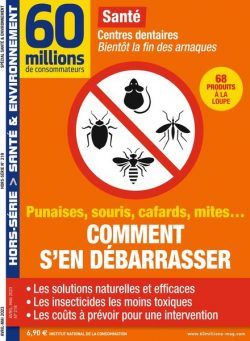 60 Millions de Consommateurs – Hors-Serie – Avril-Mai 2023