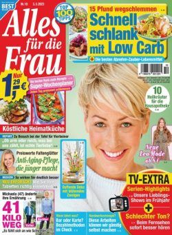 Alles fur die Frau – 03 Marz 2023